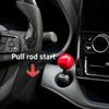 Car Start Button Push Start Auto Ignition Button Cover Automotive One-Touch Button Rocker Cars Engine Push Start Stop Lever 2025