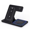 30W LED Fast Wireless Charger Stand 3 In 1 Foldable Charging Station For iPhone 15 14 13 12 11 Watch 9 8 7 6 5 Airpods Pro