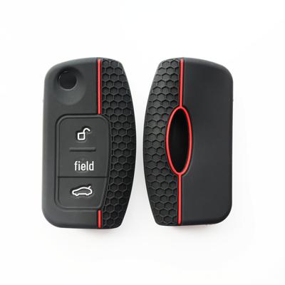 Силиконовый защитный чехол для автомобильного ключа Ford Fiesta Focus 2 C-Max