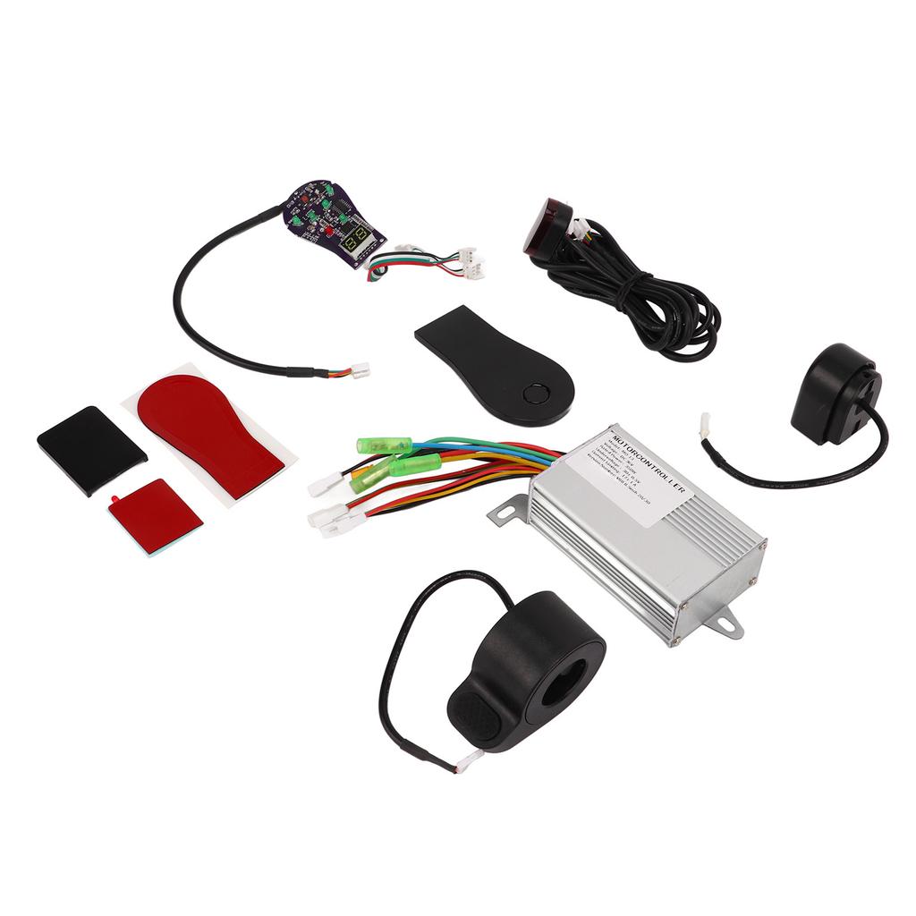 36V 350W Controller Kit with Dashboard Thumb Throttle Electric Scooter Assembly Accessories Set