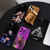 Cheree Crowley Чехол для телефона для iPhone 17 16 15 14 13 12 Max Plus Силиконовый Черный Чехол