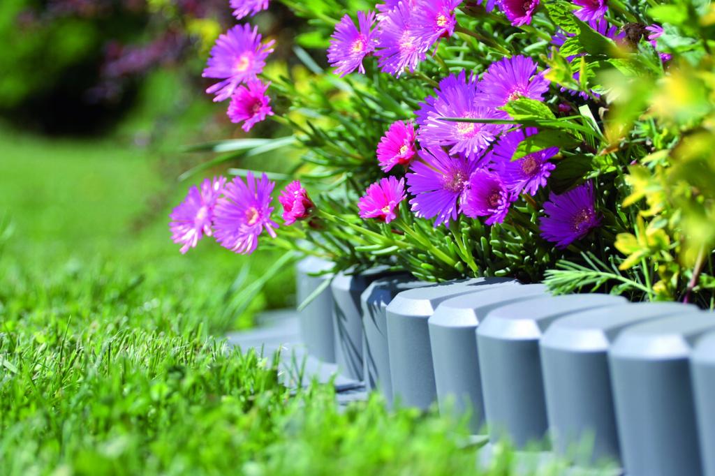 Garden palisade with IPAL6 collar | Terracotta