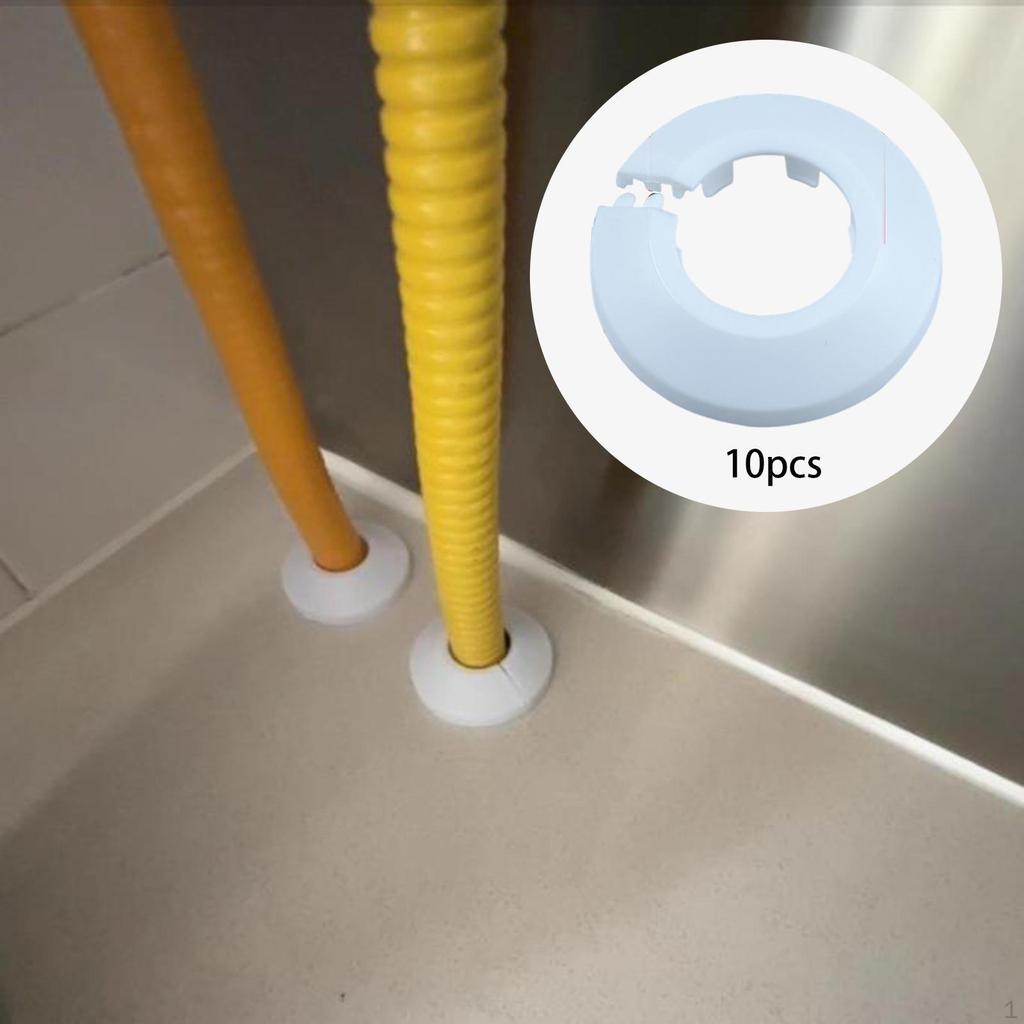 10 штук Крышки фланцев водопроводных труб Нагрев Быстрая установка Декоративные Многоцелевые