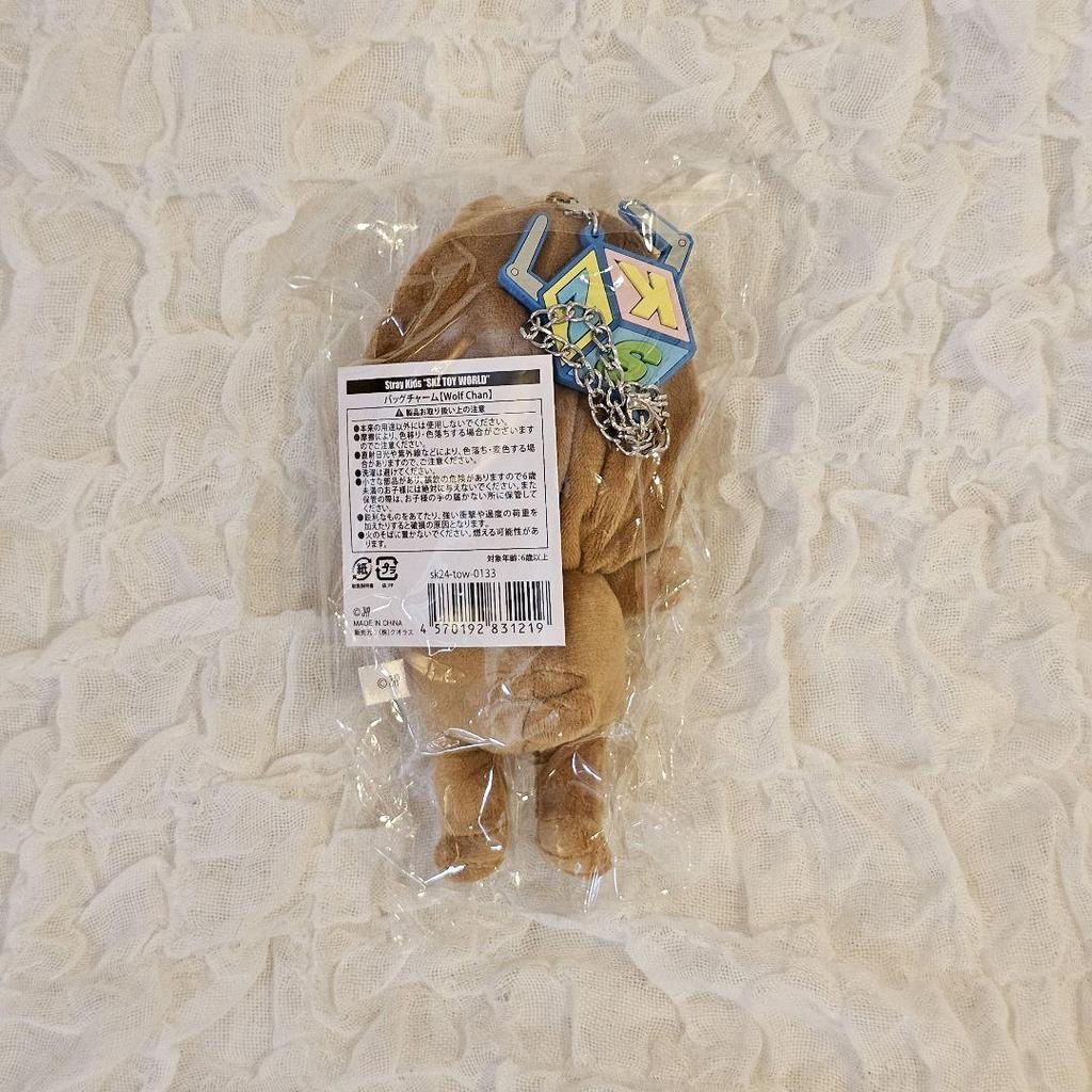 [Б/У] Stray Kids SKZOO брелок для сумки Wolfchan и Bangchan