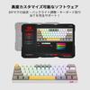 Redragon K530 PRO Draconic Gaming Brown English Bluetooth Tenkeyless Mechanical RGB Compact English for Keyboard, Wireless, 60% Switches, Layout,