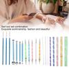 20pcs Ball Stylus Double Sided Nail Art Dotting Tool Set  Acrylic Painting