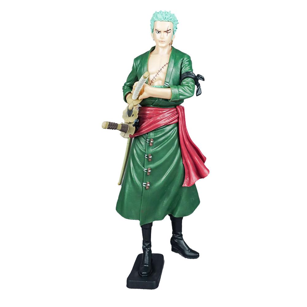 High Quality Pvc Anime Figure Set Featuring Confident Zoro Ace And Sanji Models