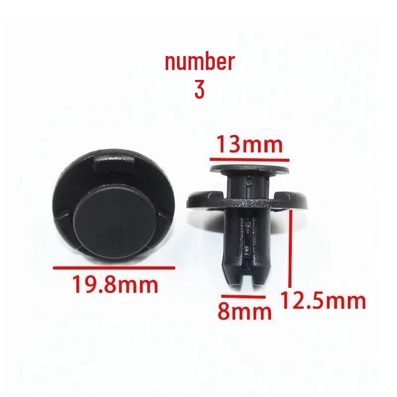 Sylphy Teana Qashqai Tiida X-Trail Sunny Trunk & Engine Bay Plastic Retainer Clips