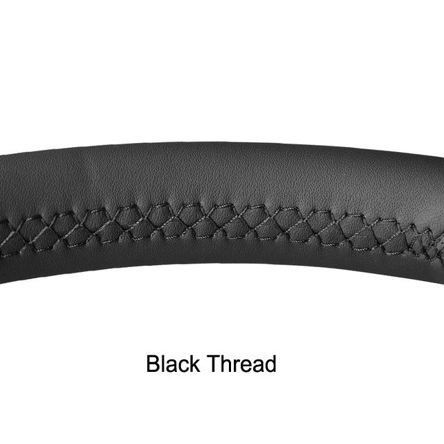 Черный противоскользящий чехол на руль из искусственной кожи для Chevrolet Silverado 1500 Avalanche Blazer K 1500 Chevy Van Tahoe 1999-2002