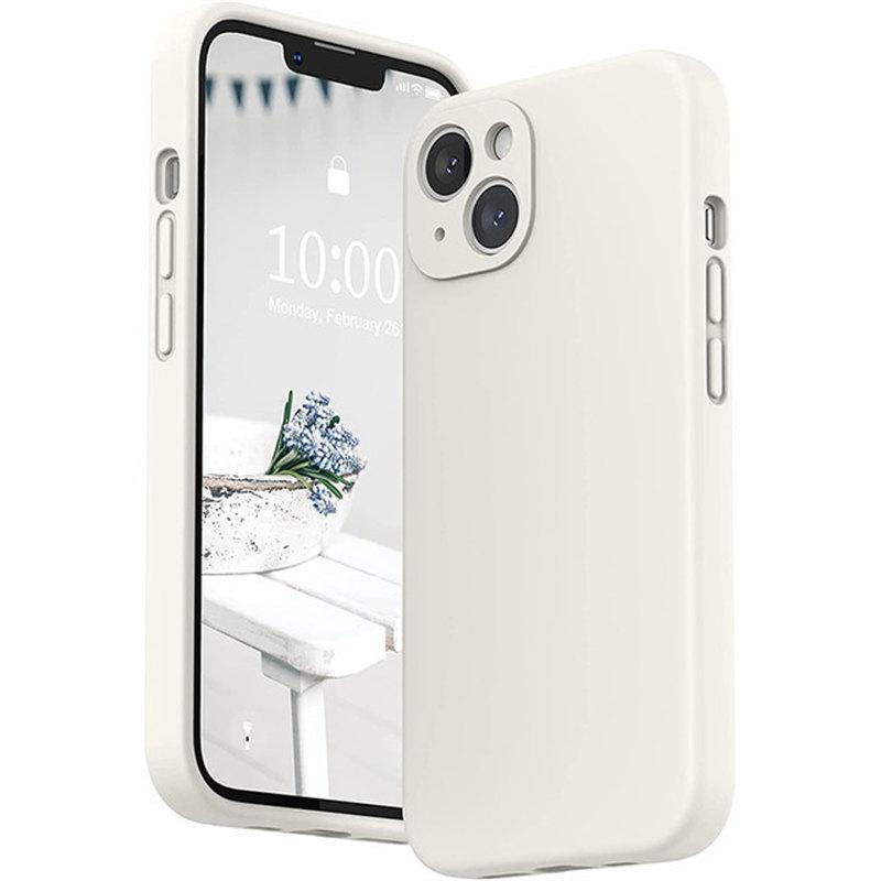 Мягкий чехол из жидкого силикона Square для iPhone 16 15 14 13 11 12 Pro Max Mini X XR XS 7 8 Plus SE 2 с полной защитой объектива