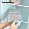 Силиконовый контейнер для хранения продуктов с крышкой, многоразовый, для заморозки, ланч-бокс, поднос, контейнер с отделениями для приготовления еды, для кухни