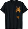 Cute Squirrel Pocket Funny Gifts For Men Women Teen Kid T-Shirt