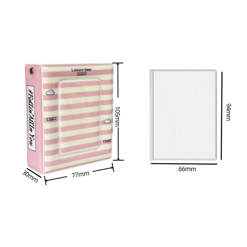 Книга для карточек Crush List Маленький карман для карточек Мини-альбом 3-3,5 Альбом знаменитости Книга для карточек Подходит для хранения маленьких карточек знаменитостей и аниме