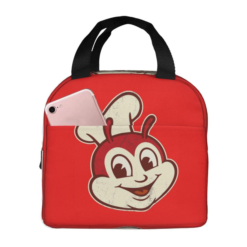 Jolli BAE JOLLIBEE Insulated Lunch Bag for Kids School Cooler Thermal Food Box Tote Leakproof Lunch Boxes Container