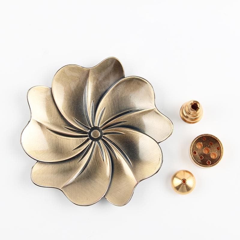 Горячая Распродажа, сплав Будди, вишневый цвет, рефлюксная курильница, подставка для благовоний, украшение дома, катушка, курильница, воздушные благовония