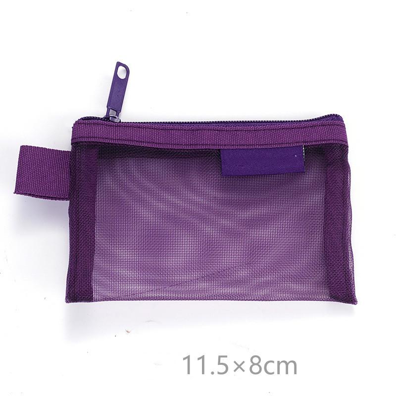 Мини-прозрачная нейлоновая сетчатая сумка для карт, органайзер для кредитных карт, портативный кошелек для монет, губная помада, сумка для хранения ключей с линией передачи данных