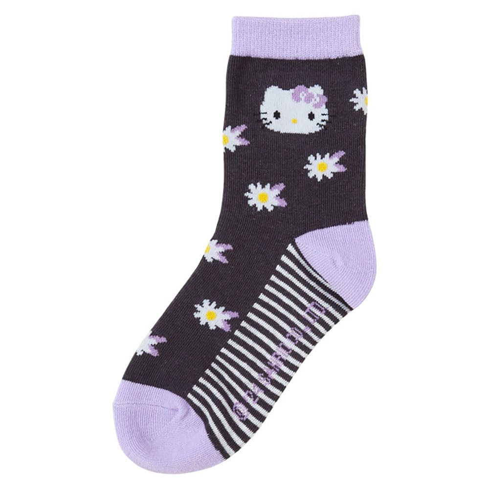 Sanrio Socks Sizes Hello Kitty 455288 Kids' (3-Pair Set), 16-18cm, Character,