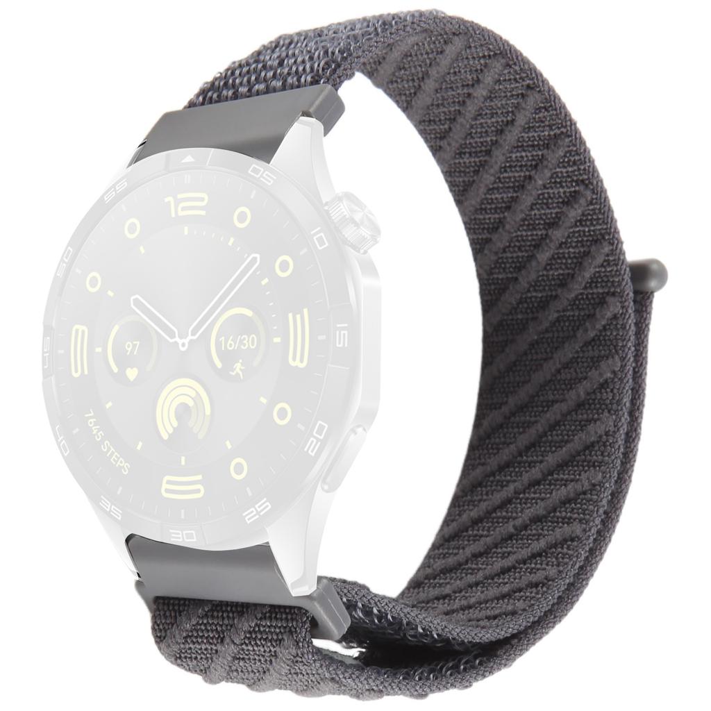 Ремешок для часов 22 мм для Huawei Watch GT 5 Pro 46 мм/GT 5 46 мм/GT 4 46 мм/Watch 4/Samsung Galaxy Watch3, нейлоновый ремешок-петля