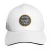 always tired club Baseball Cap Beach Outing funny hat fishing caps Unisex Winter hat Unisex Womens