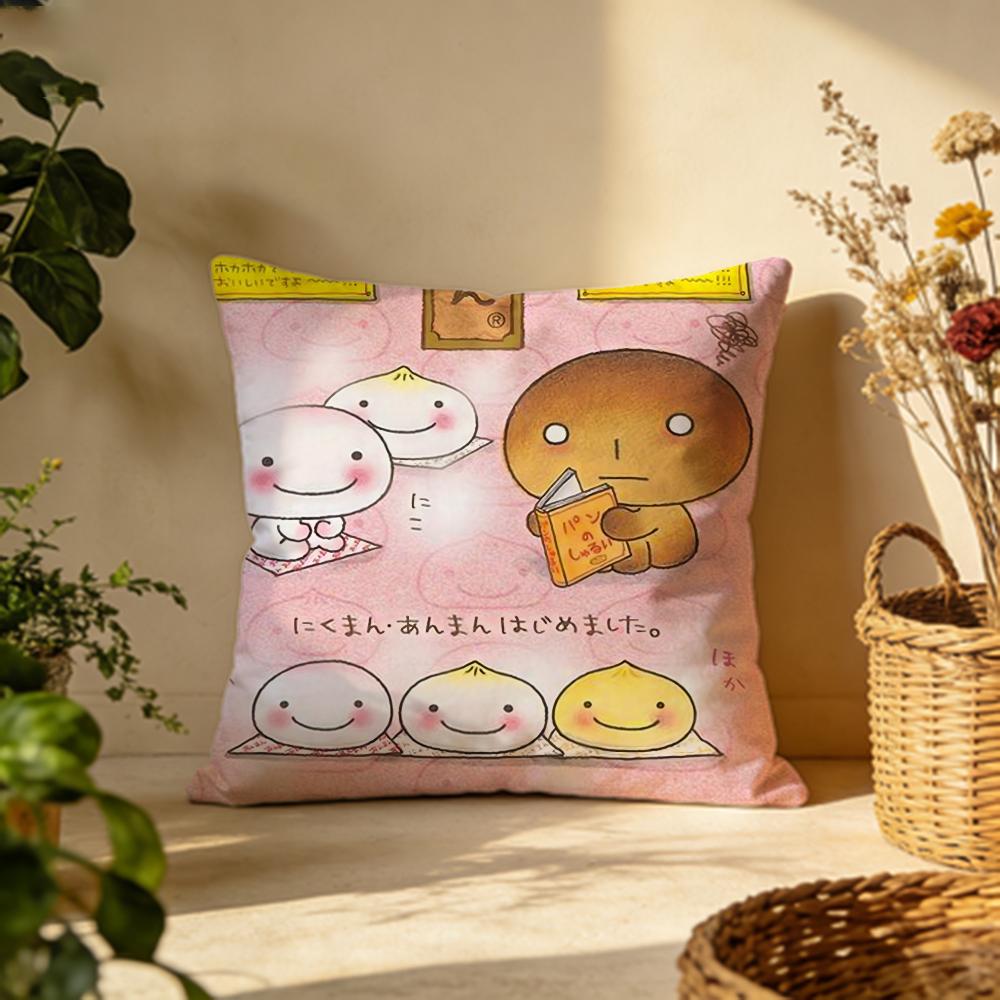 Hot KKogepanes Cushion Cover Versatile DoubleSided Pillow Case Fit for Sofa Bed Car Daily Decor