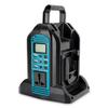 WaxPar 2-gang Inverter, Compatible with Makita 18V Ion , AC350W/DC/3-USB/1-type-c Output/LED Light, Portable