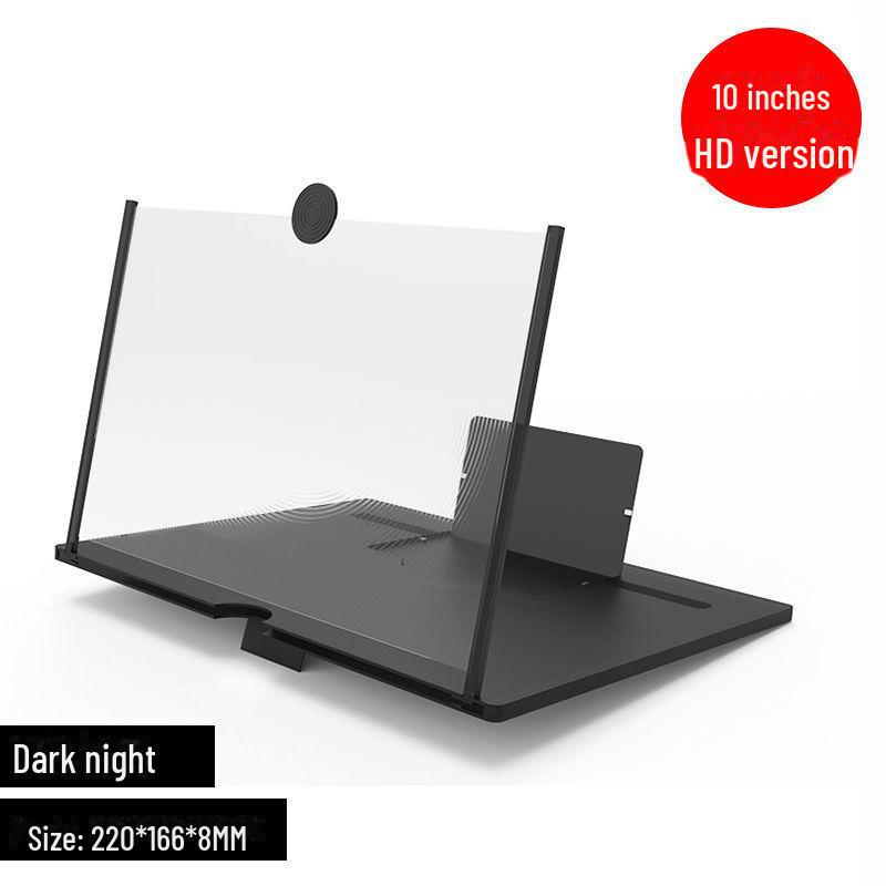 Усилитель экрана мобильного телефона F3 с HD-видео, выдвижной лупой 10"/12" и настольной подставкой