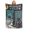 Metal Gear Solid Игра Покрывало Качественное Теплое Мягкое Постельное Белье Пледы Зимние Детские Диван Кровать Узор Покрывало