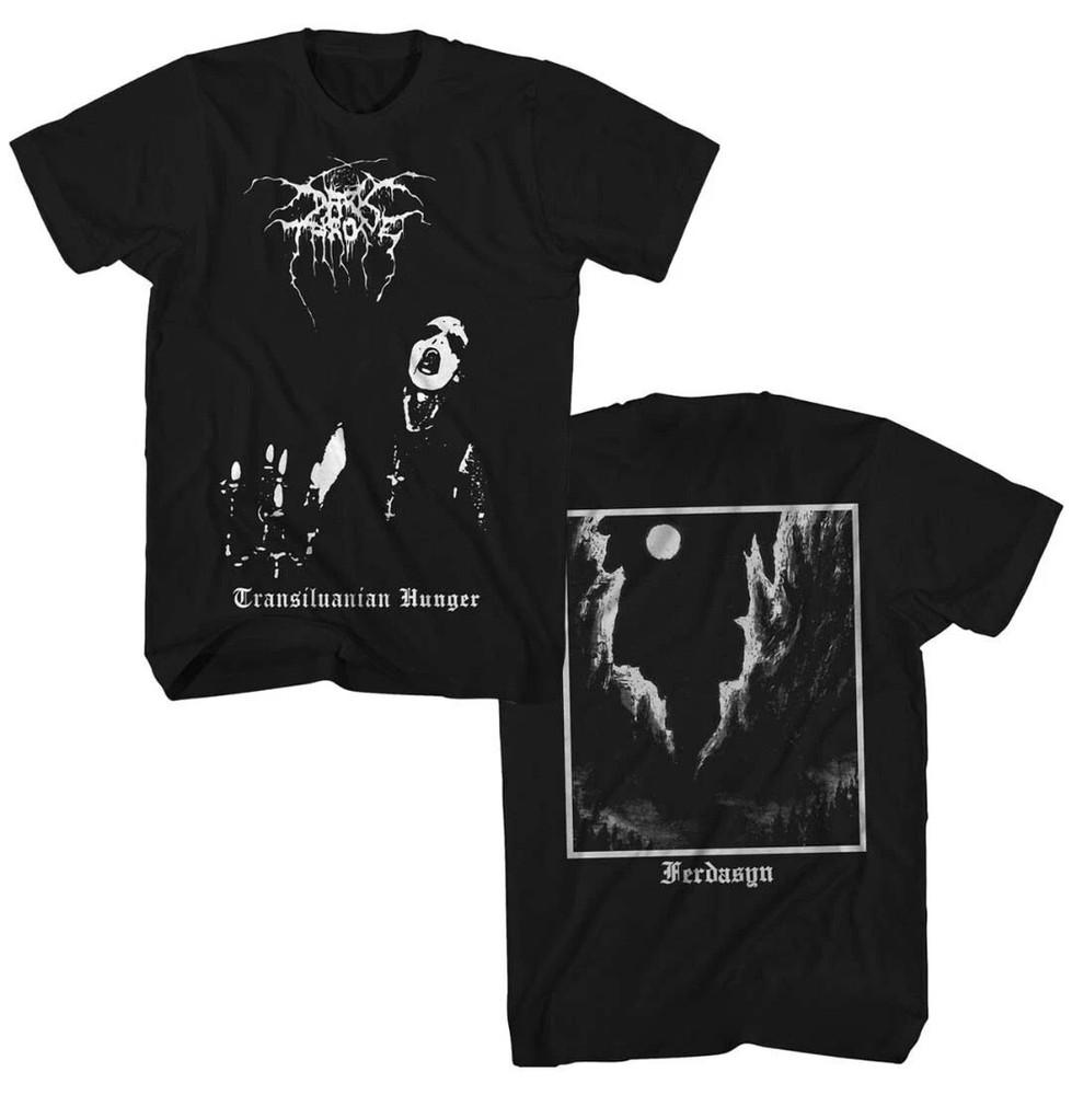 Новая футболка с изображением альбома Transilvanian Hunger группы Darkthrone, Черный металл, Q9235, Унисекс