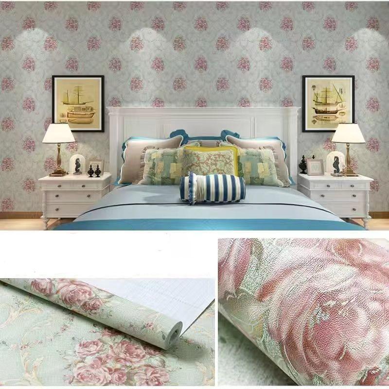 Самоклеящиеся водонепроницаемые влагостойкие обои для спальни, гостиной, ремонта, наклейки на стену, домашний декор