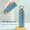 Beiyipin Kids Space-Themed Insulated Straw Bottle