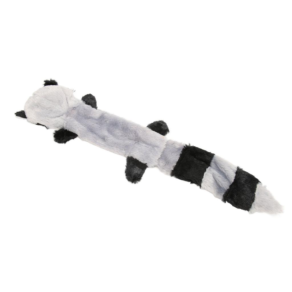 Dog Squeaky Raccoon Toys Bite Resistant Safe Plush Dog Teething Toys for Pet Supplies