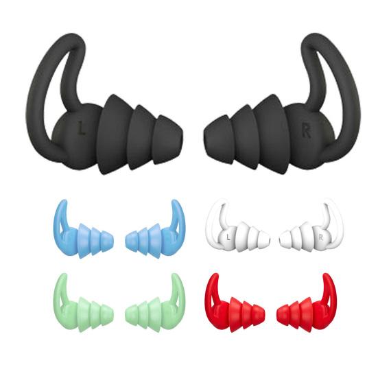 Звуковые вилки, 1 пара, мягкие силиконовые изоляционные беруши для ушей, водонепроницаемые беруши для сна для плавания