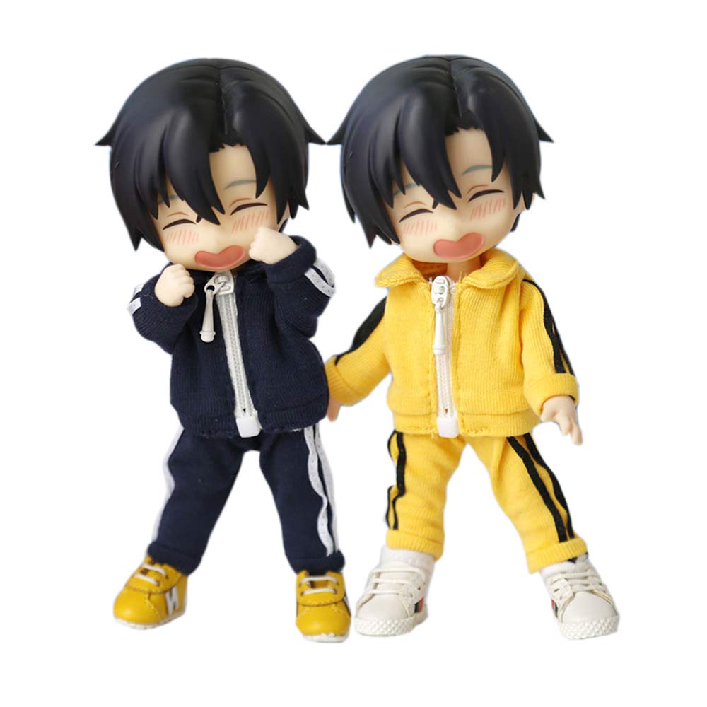 Костюм Obitsu 11 OB11, размер куклы Obitsu, тело 11 см, школьный свитер, штаны, носки, 5 цветов, комплект из 3 предметов (военно-морской флот)