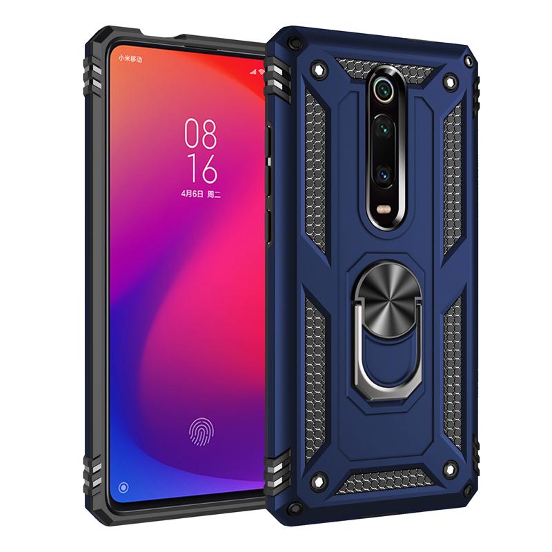 Жесткий защитный чехол с подставкой для Xiaomi Redmi K20 K30 Note 8T 8 7 Pro 8A 7A Mi 9 9T CC9 A3 Lite Note10 Play, противоударный чехол