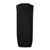 Women's Hoodie Drawstring Sports Casual Solid Sleeveless Slim Fit Dress