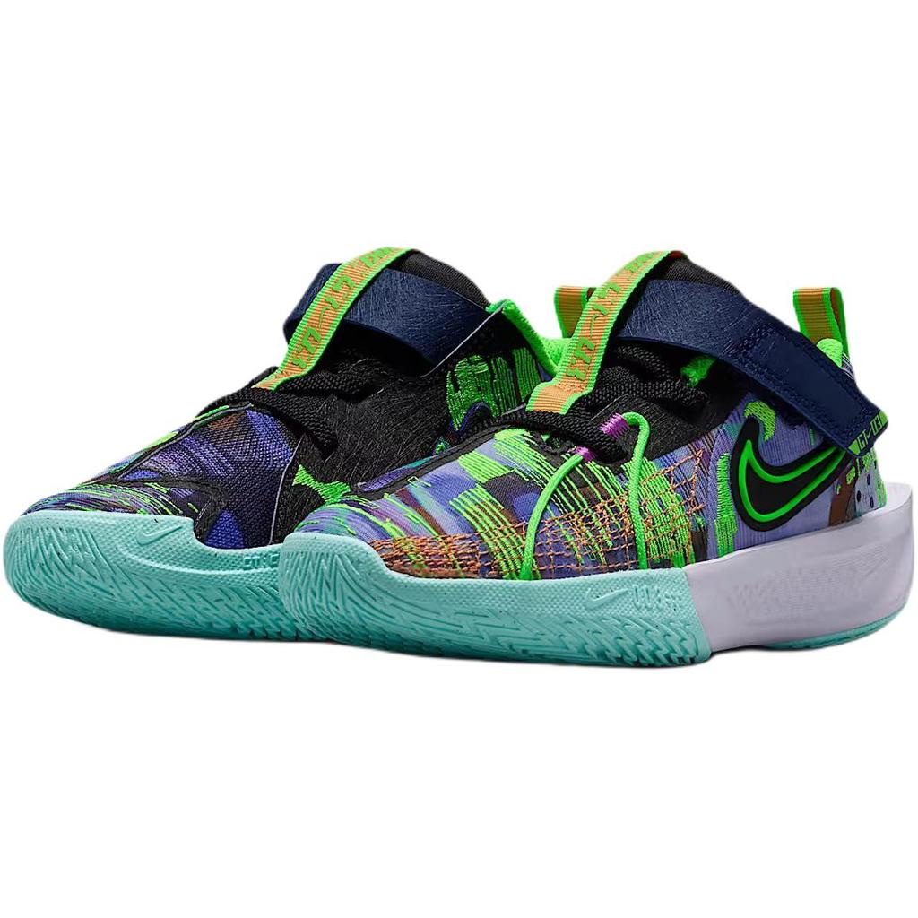 Nike ГТ. Кроссовки для баскетбола низкие детские 3-7 лет Синие HV2244-400