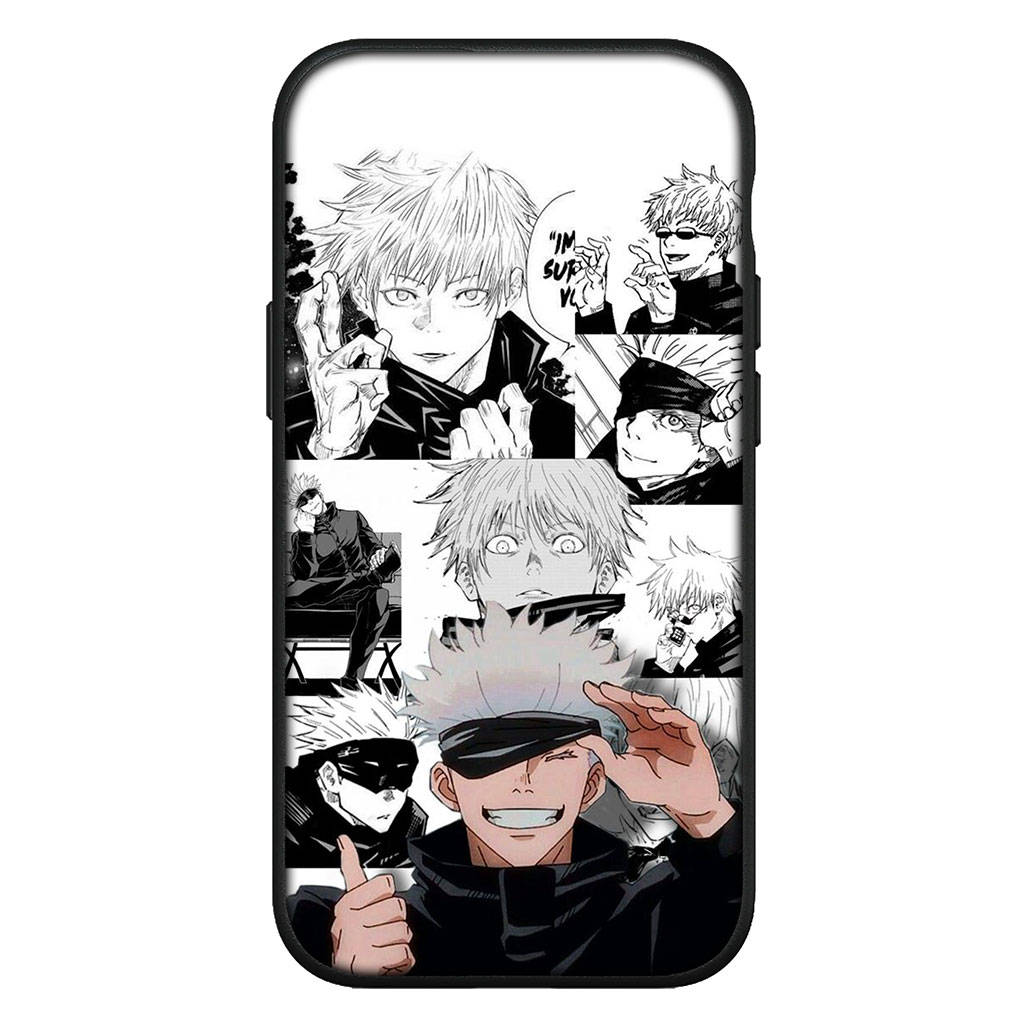 Для iPhone 16 15 Xiaomi Redmi Note 14 13 12 11 Pro Max X 8 16e Samsung Galaxy S25 S24 S23 Moto OPPO Huawei Jujutsu Gojo Satoru Kaisen Cool Phone Case