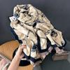 New Temperament Imitation Cashmere Heart Double-sided Scarf