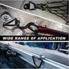 Trucks Black Bolt-on 1000lbs for Trailer V-Ring Bolton Trailers Hook V-Ring Hangers Cargo Tie-Down