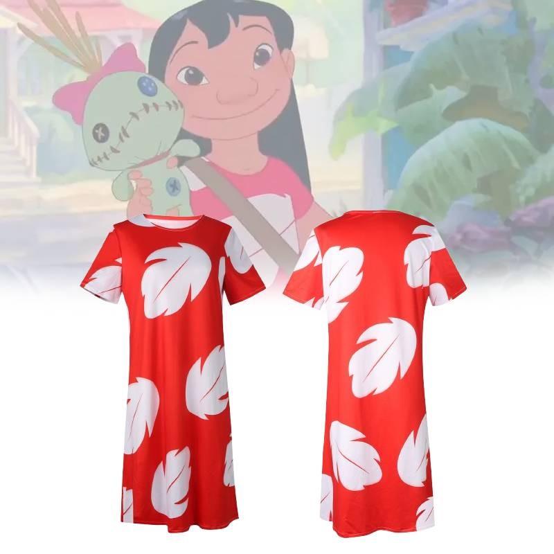 Cosplay Lilo Stitch Costumes Role Play Halloween Party Stage Gift Performance