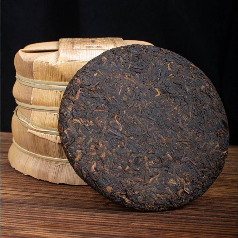 357 г Юньнаньский спелый чай Пуэр Цзинмай Горный Пуэр Готовый чайный пирог Старый чай Пуэр