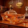 Бытовая бутылка из высокоборосиликатного стекла, современный минималистичный стиль, герметичная бутылка для алкоголя в форме виски, новая креативная пустая бутылка в форме автомобиля