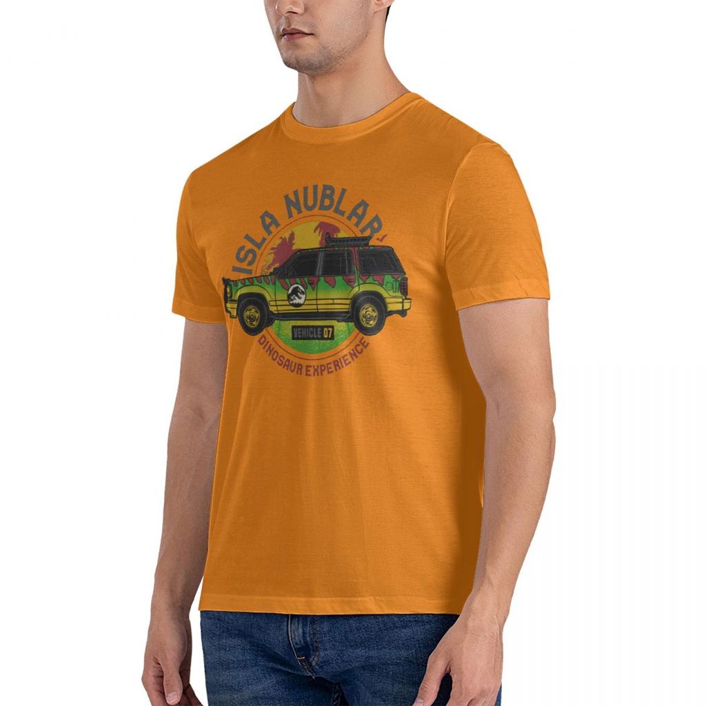 Мужская рубашка Jurassics Park The Dinosaur Experience Футболка с круглым вырезом Футболка свободного покроя Футболки с рукавами Футболки с идеей для подарка