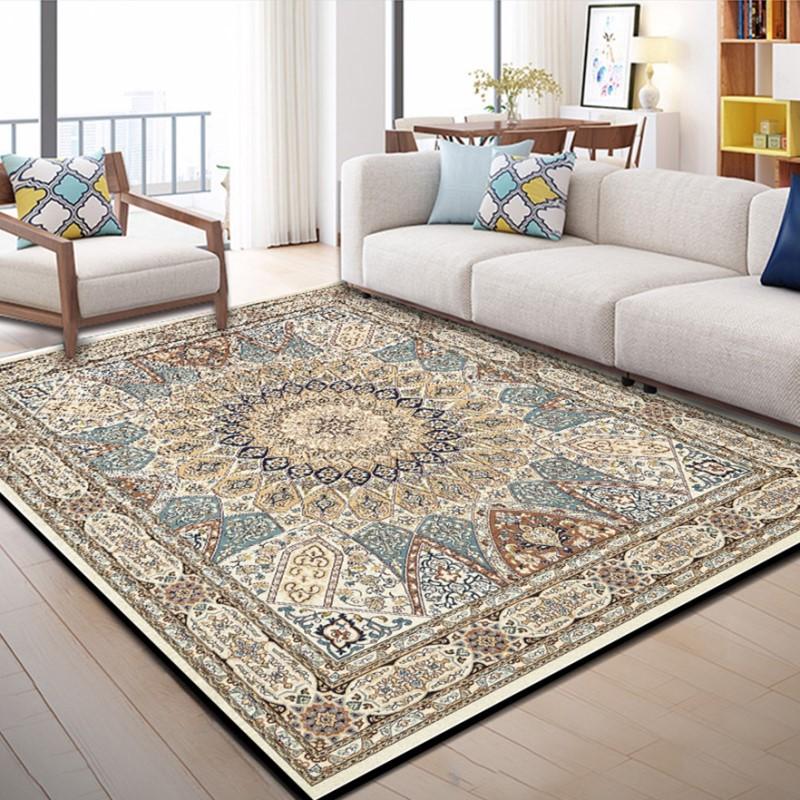 Persian Living Room Carpet Bedroom Bedside Sofa Coffee Table Study Retro European and American Carpet