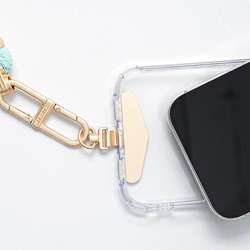 LEEU DESIGN Ультратонкие крепежные элементы для телефона для чехла, ремешок, защита от потери, металлическая защитная накладка