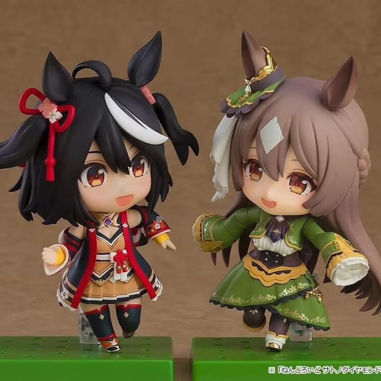 Аниме Фигурка Uma Musume Pretty Derby Киноно Блэк Сменные Лица Подвижные Суставы Действие 2468 Артикулируемая Позируемая Коллекционная Детализированная Масштаб