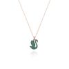 5650067 Swan Green Medium Necklace