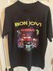 Bon Jovi Футболка Унисекс Черная S–4XL Повторный выпуск Винтажный стиль Тур 2001 года