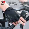 WestBiking WestBiking Bicycle Riding Gloves, Half-Finger Breathable Shock-Absorbing Gloves, Unisex