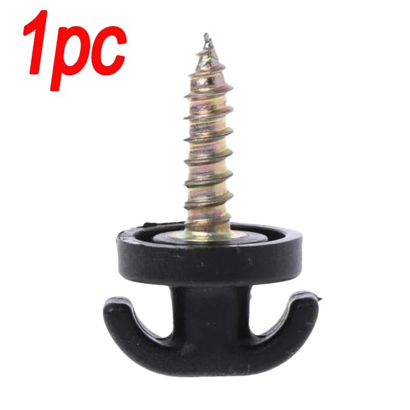 Универсальные автомобильные сетчатые карманы-крючки Сетчатый фиксатор на сиденье Подвеска Крючок для крепления винтами в багажник автомобиля Кольцо Сетчатый карман для хранения Крепежный зажим